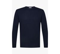 Profuomo Regular Fit Pullover dunkelblau, Einfarbig