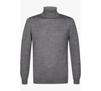 Profuomo Regular Fit Pullover grau, Einfarbig