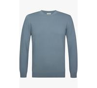 Profuomo Regular Fit Pullover grau, Einfarbig
