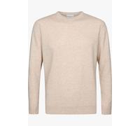Profuomo Regular Fit Pullover sand, Einfarbig