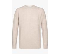Profuomo Regular Fit Pullover sand, Strukturiert