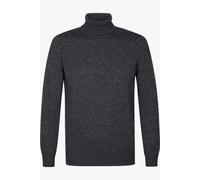Profuomo Regular Fit Rollkragenpullover blau, Einfarbig