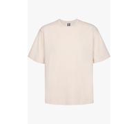 Profuomo Regular Fit T-Shirt Rundhals ecru, Einfarbig