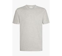 Profuomo Regular Fit T-Shirt Rundhals grau, Einfarbig