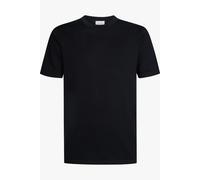 Profuomo Regular Fit T-Shirt Rundhals marine, Einfarbig