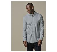 Profuomo Relaxed Fit Hemd blau, Fischgrat