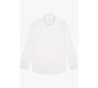 Profuomo Relaxed Fit Hemd weiss, Einfarbig