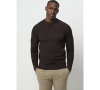 Profuomo Rundhalspullover Herren braun, L