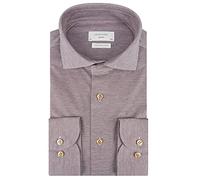 Profuomo Sky Blue Knitted Herren Business Hemd Langarm