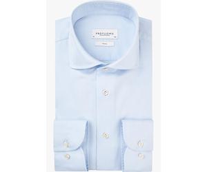 Profuomo Sky Blue Travel Slim Fit Hemd blau, Einfarbig