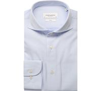 Profuomo Slim Fit Hemd blau, Einfarbig