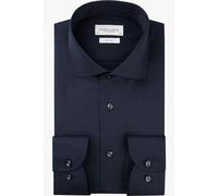 Profuomo Twill Hemd Extra Long Sleeves Navy - Größe 37 Dunkelblau 37