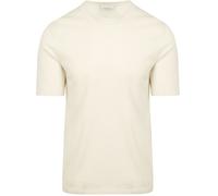 Profuomo T-Shirt Knitted Ecru - Größe S Wollweiß S