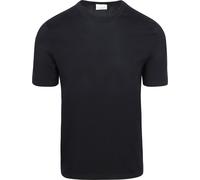 Profuomo Strick-T-Shirt Marine - Größe XXL Dunkelblau XXL