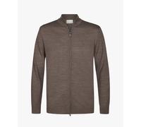 Profuomo Strickjacke Merinowolle Taupe - Größe L Braun L