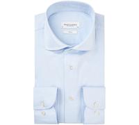 Profuomo Sky Blue Travel Hemd Blau - Größe 43 Hellblau 43