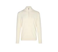 Profuomo Luxury Regular Fit Pullover ecru, Einfarbig