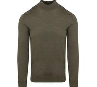 Profuomo Turtleneck Merino Pullover Olivgrün - Größe XXL Dunkelgrün XXL