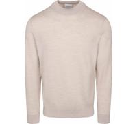 Profuomo Turtleneck Pullover Merinowolle Beige - Größe L Beige L
