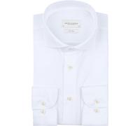 Profuomo Twill Hemd Extra Long Sleeves Weiß - Größe 41 Weiß 41