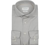 Profuomo Twill Hemd Hellgrün - Größe 45 Grün 45