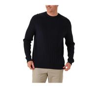 Profuomo - Wollmischung Crew Neck Pullover - - Knitwear - Herren - Blau - XL