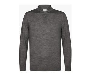 PROFUOMO Wollpullover in Dunkelgrau - Größe XL | Herren Plussize