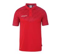 Uhlsport Progressive 28 Short Sleeve Polo Rot S Mann