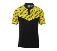 Uhlsport Progressive 28 Short Sleeve Polo Gelb,Schwarz 8-9 Years Kinder