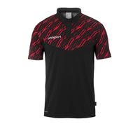 Uhlsport Progressive 28 Short Sleeve Polo Schwarz 10-11 Years Kinder