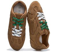 Project Cloud Leather Barefoot Shoes Women - Memory Foam Lace-Up Womens Sneakers - Lightweight & Non Slip Womens Shoes Casual - All-Day Women's Fashion Sneakers for 2026