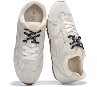 Project Cloud Leather Barefoot Shoes Women - Memory Foam Lace-Up Womens Sneakers - Lightweight & Non Slip Womens Shoes Casual - All-Day Women's Fashion Sneakers for 2026