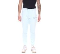 Project X Paris Signature Herren Jogging-Hose mit Baumwollanteil Jogger Alltags-Hose Homewear 2140150-1 IBBP Hellblau S