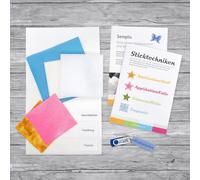 Projektbox Sticktechniken - alle Stickmuster auf USB + Material + Anleitung