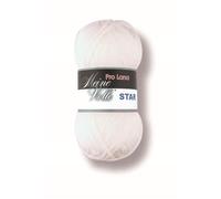 Pro Lana Star uni Wolle Fb.01, 50g (Verkauf durch ''papier febon'' auf duo-shop.de)