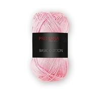 Prolana Unbekannt Basic Cotton - 50g - Farbe: 33, rosa (33 Farben erhältlich), 278041