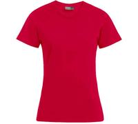 promodoro® Women’s Premium-T-Shirt fire red, Größe S (Arbeitshemd & Arbeitsshirt)