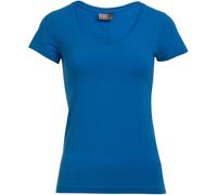 Promodoro Damen Slim Fit V-Neck-T-Shirt 3086 Gr. XL turquoise
