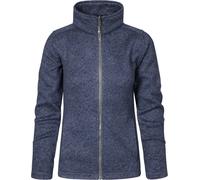 Promodoro Damen Strickfleece Jacke Fleece-Jacke 7725 heather blue XL