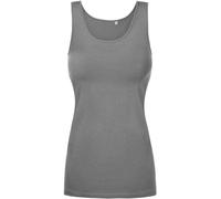 Promodoro - Women`s Tank Top Steel Grey (Solid) - Gr. - 3XL