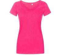 Promodoro Damen V-Ausschnitt T-Shirt - Promodoro X.O. 1525 S rosa