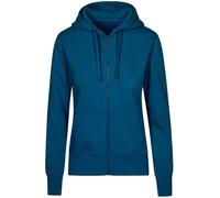 X.O Zip Hoodie Jacke Damen, Petrol, XL