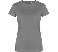 XO1505 X.O by Promodoro Damen Rundhals T-Shirt Steel Grey (Solid) XL