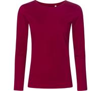 XO1565 X.O by Promodoro Damen Rundhals Langarmshirt Berry XL
