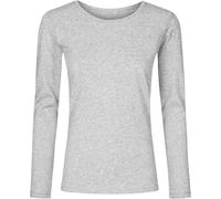 Promodoro Damen X.O T-Shirt langarm 1565 heather grey S