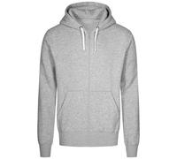 Promodoro Herren X.O Kapuzen Sweatjacke 1650 heather grey S