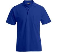 Promodoro Herren Piqué Polo mit Brusttasche - Promodoro 4100 L royal