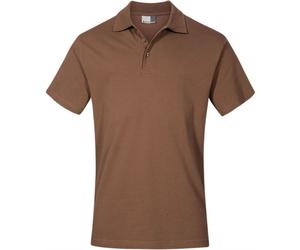 Promodoro Herren Piqué Polo - Promodoro Superior 4001 L braun