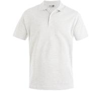 Promodoro Herren Piqué Polo - Promodoro Superior 4001 XL weiß/grau