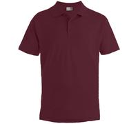 Promodoro Herren Piqué Polo 'Superior' 4001 burgundy 4XL